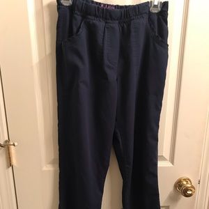 Navy blue women’s Urbane scrub pants XS